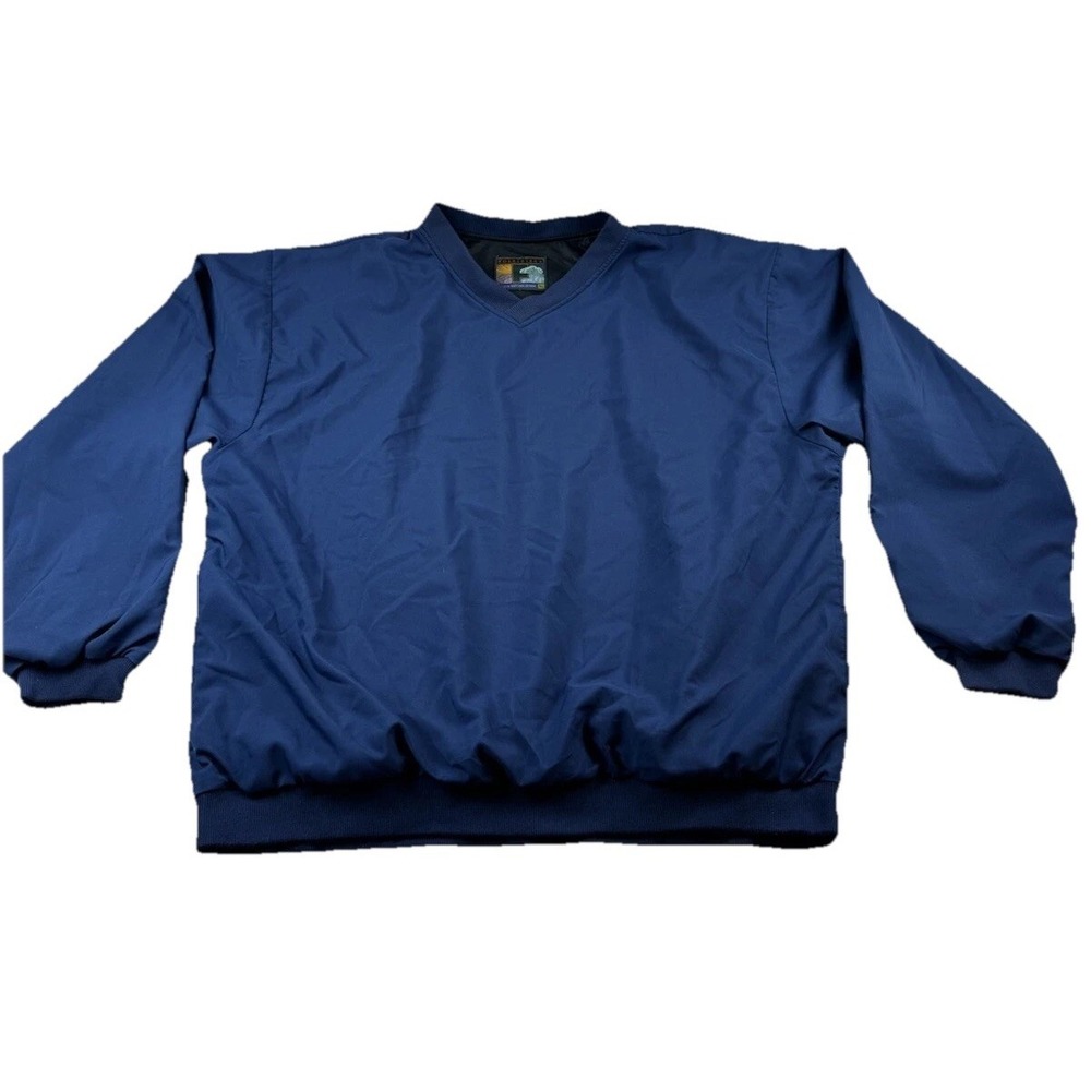 Forrester's Portland Oregon Vintage Pullover Windbreaker Men's XL Navy